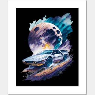 Summer Art DMC DeLorean Posters and Art